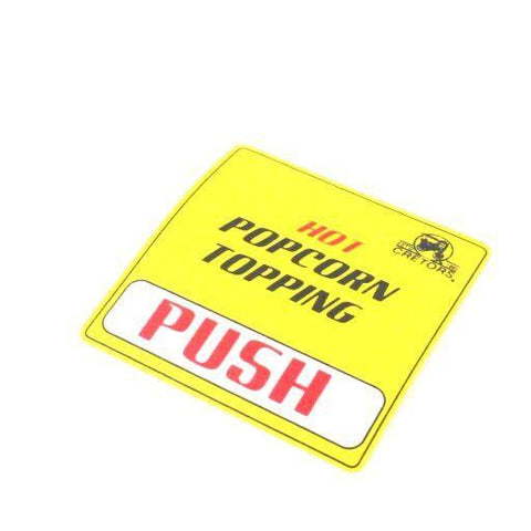 Cretors - 12033 - DECAL-BIB TOPPER