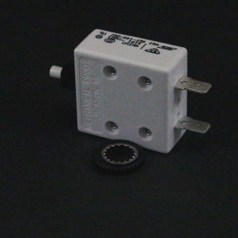 Cretors - 4261 - CIRCUIT BREAKER - 120V/15A-PUSH